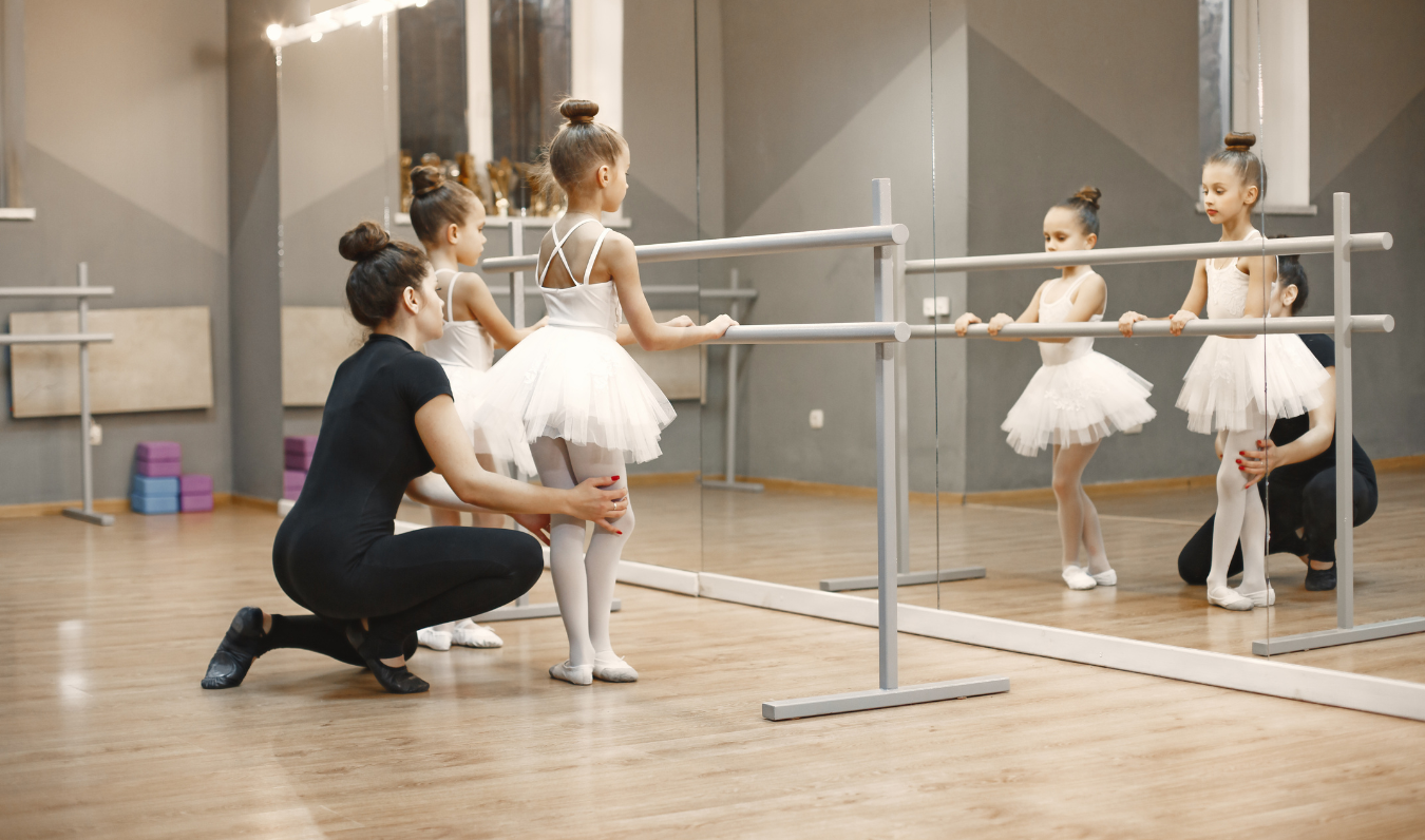 Corrección técnica en ballet